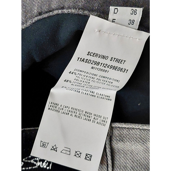 Scervino Street Classic Bootcut Jeans Light Gray Sz 8 NWT - Picture 16 of 16